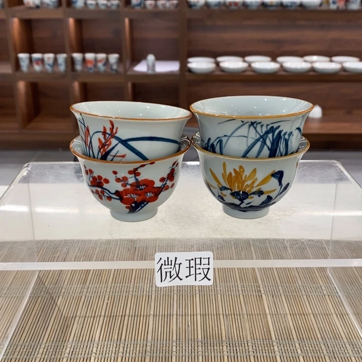 釉下老陶泥手工绘制