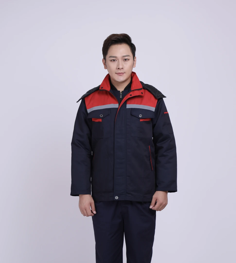 高档加厚棉服男女加绒棉衣棉服保暖防风耐磨耐脏适合工厂车间抗寒