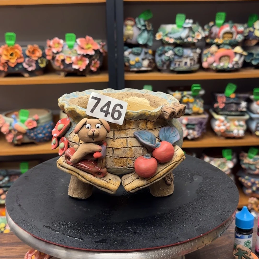 【闪购商品】粗陶手捏