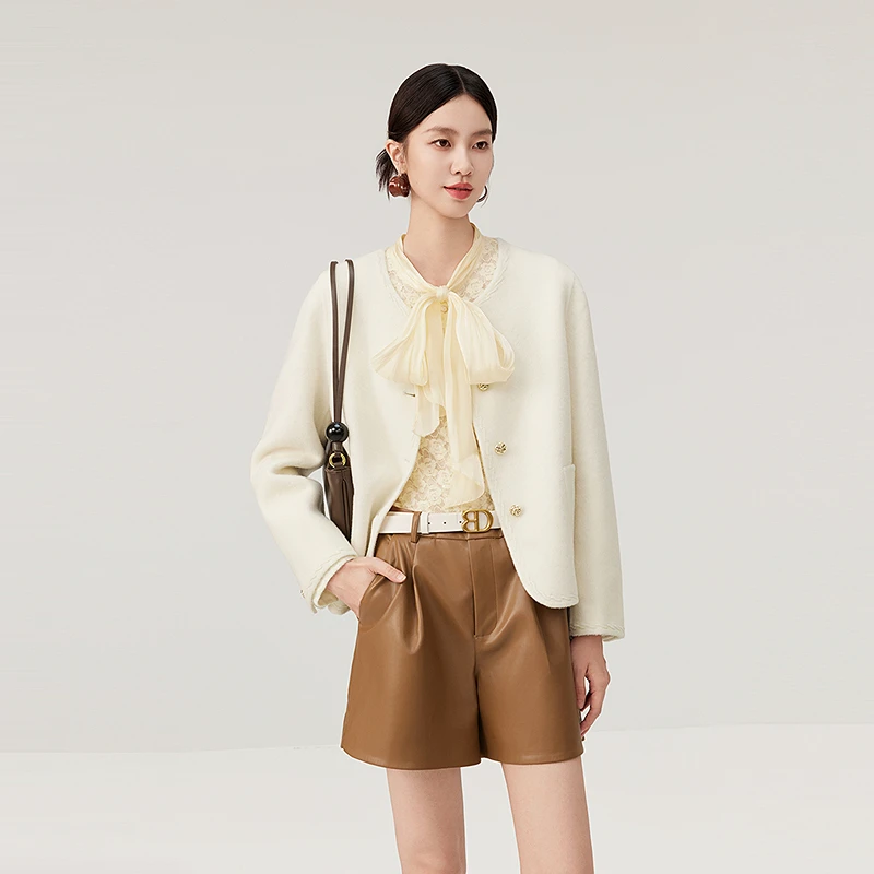 BADINA毛呢外套644A174