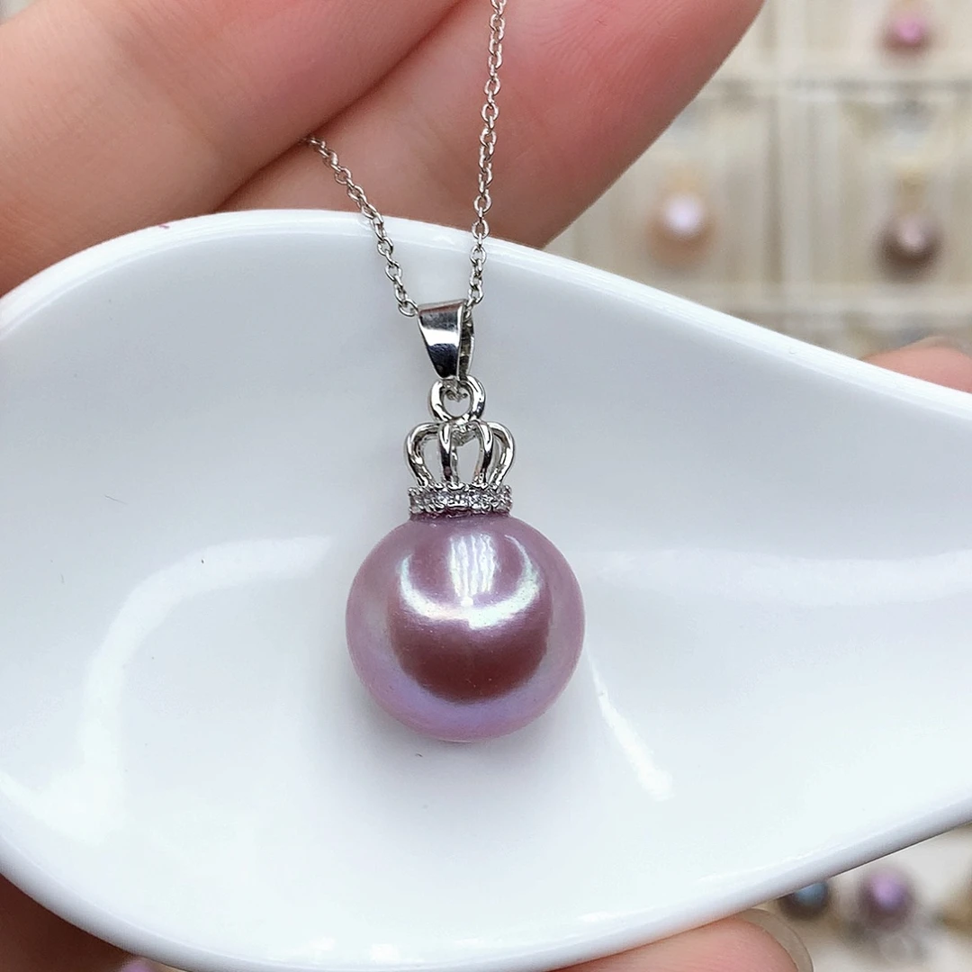 淡水珍珠颈饰合金