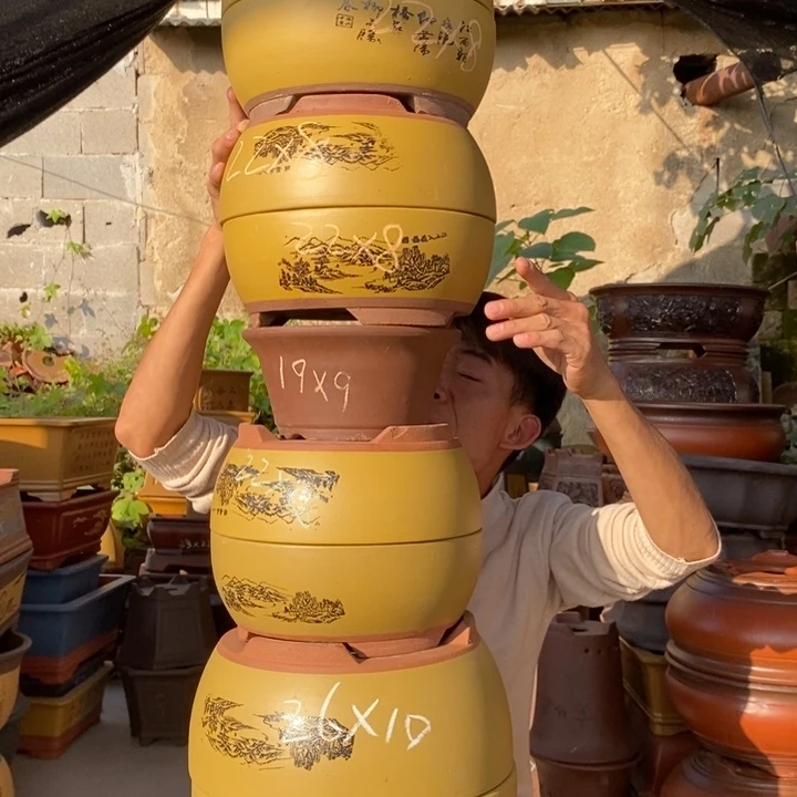 紫砂花盆紫砂特价包邮新款