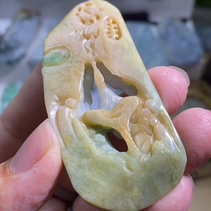 【闪购商品】颈饰未镶嵌翡翠观音