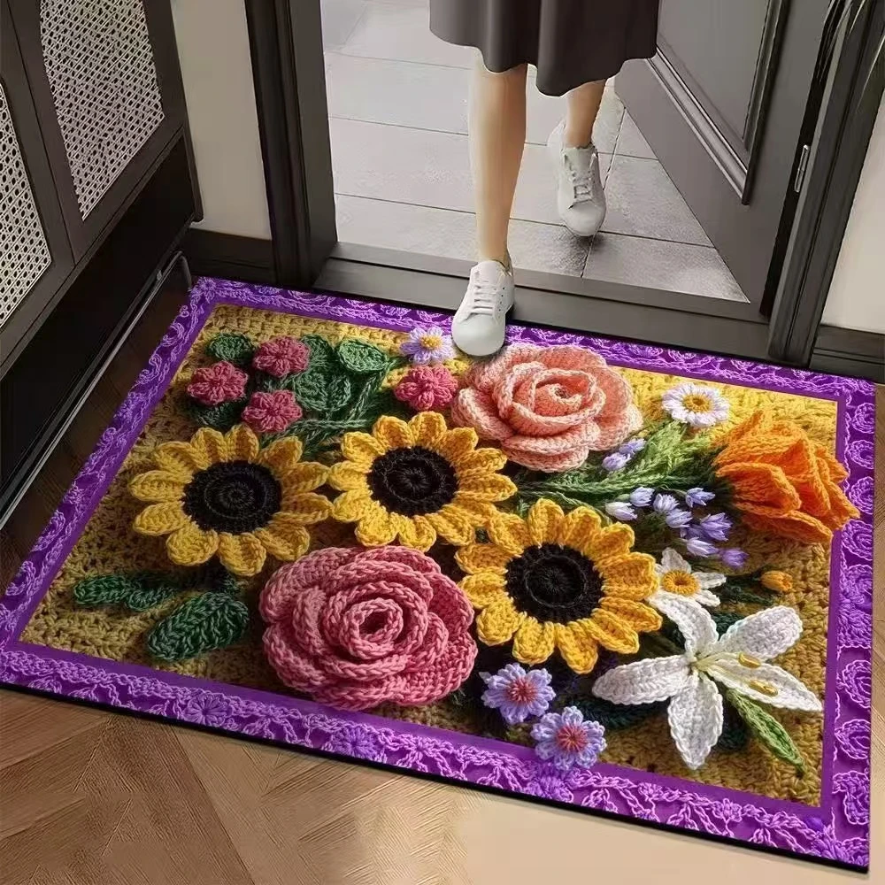 【新疆西藏包邮】60*90防滑地垫入户门卫生间浴室通用家用地毯脚垫