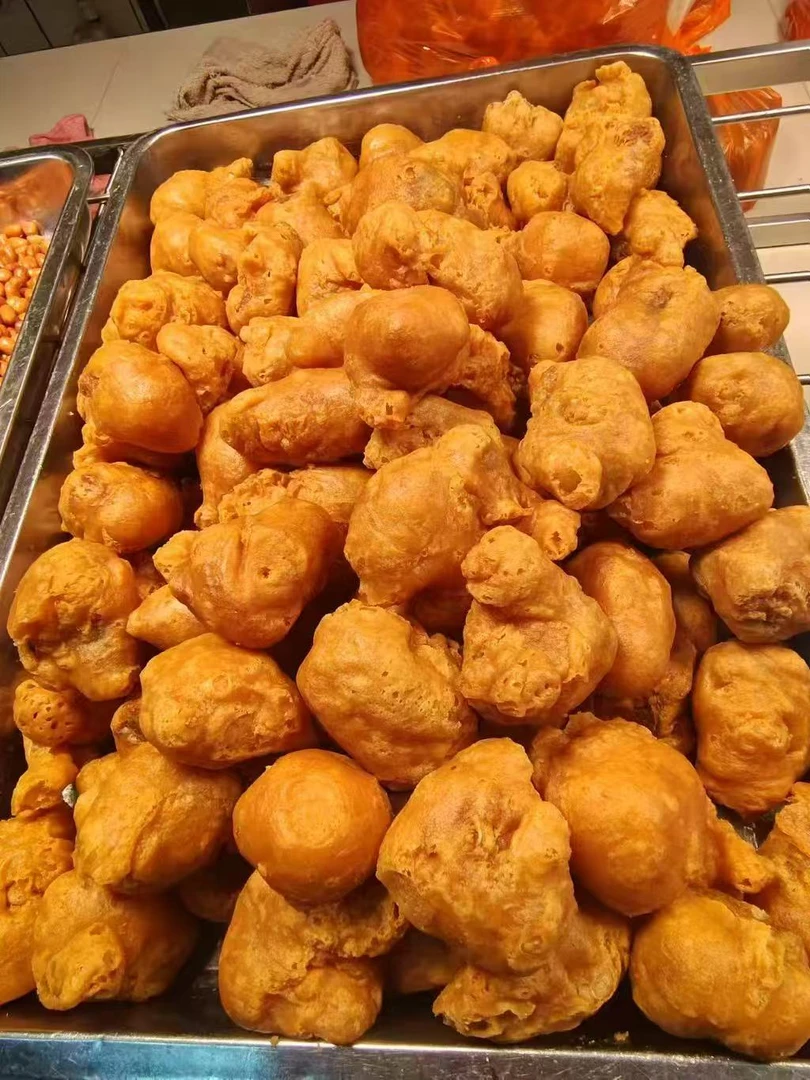 传统风味美食油炸罩鱼口感鲜香