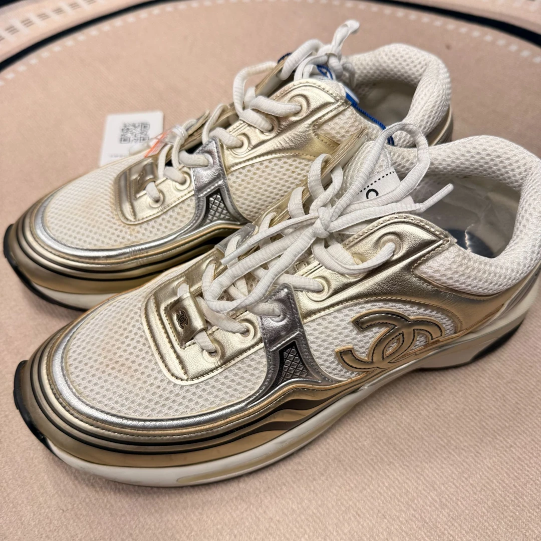 95新 Chanel/香奈儿 麦殿/运动鞋40.5码/250802QNYYQ28