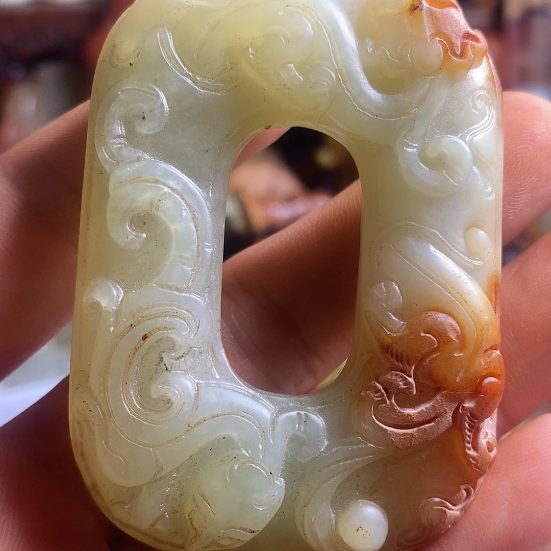 未镶嵌岫岩老玉（透闪石质玉）挂件