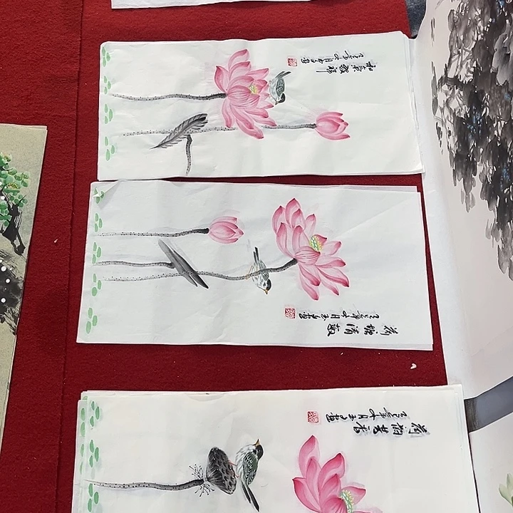 国画一二三一二三两四