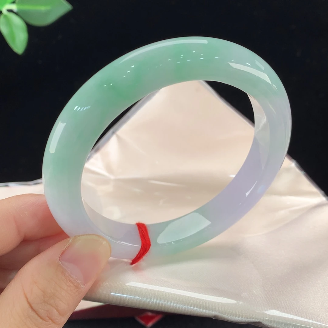 翡翠未镶嵌手镯62.5圈口5199