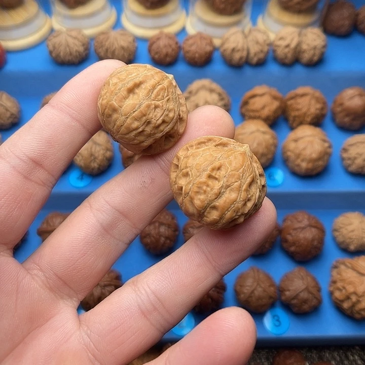 ღ***o文玩核桃把件瓷娃娃