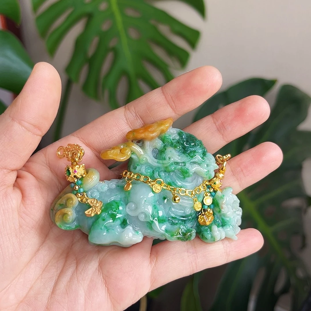 【闪购商品】翡翠吊坠(赠链)未镶嵌 狮子