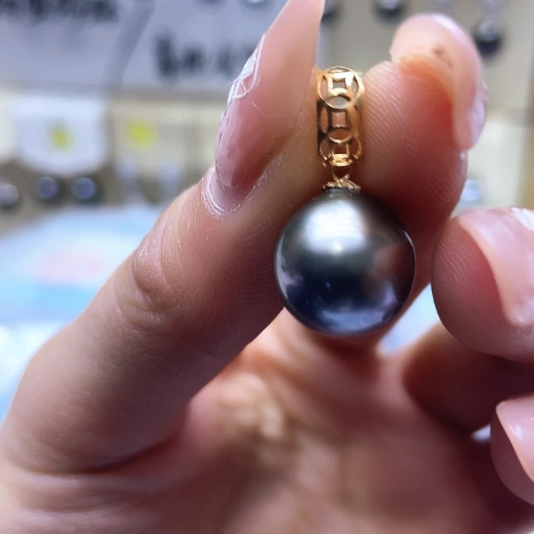 海水珍珠颈饰18K金镶嵌