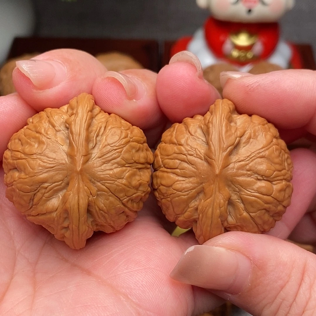 文玩核桃把件39全品绝配乾隆磨