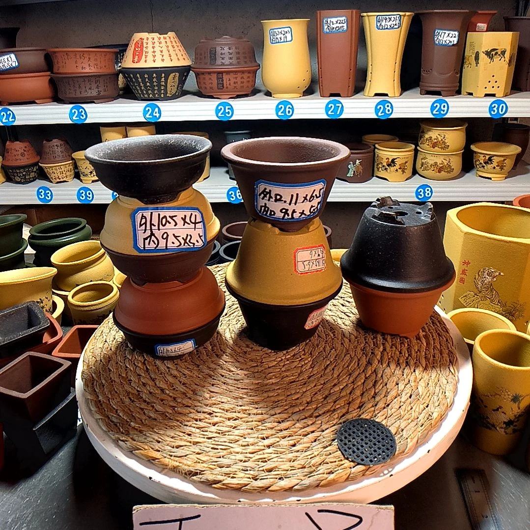 宜兴紫砂紫砂花盆花盆