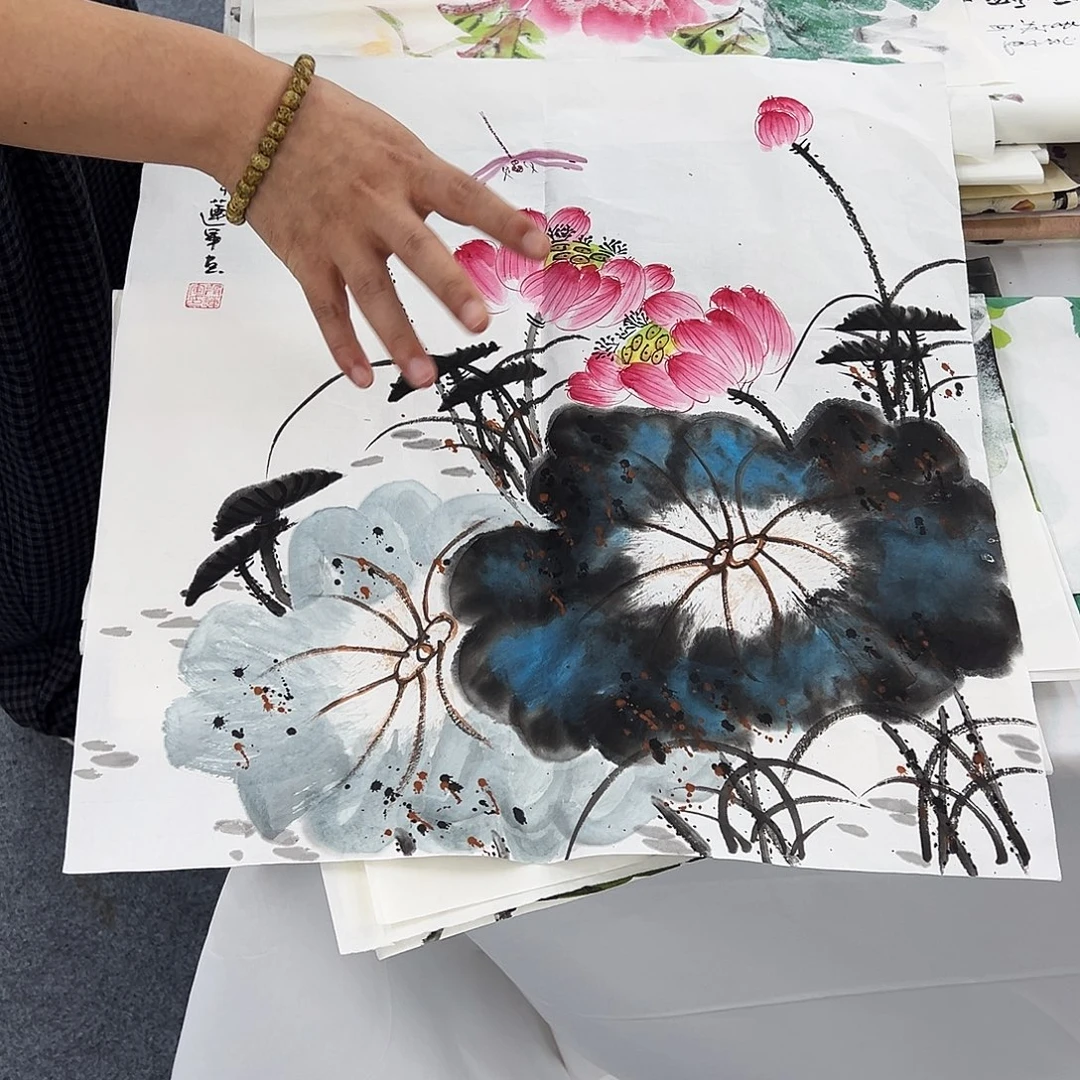 国画纯手绘作品欣赏