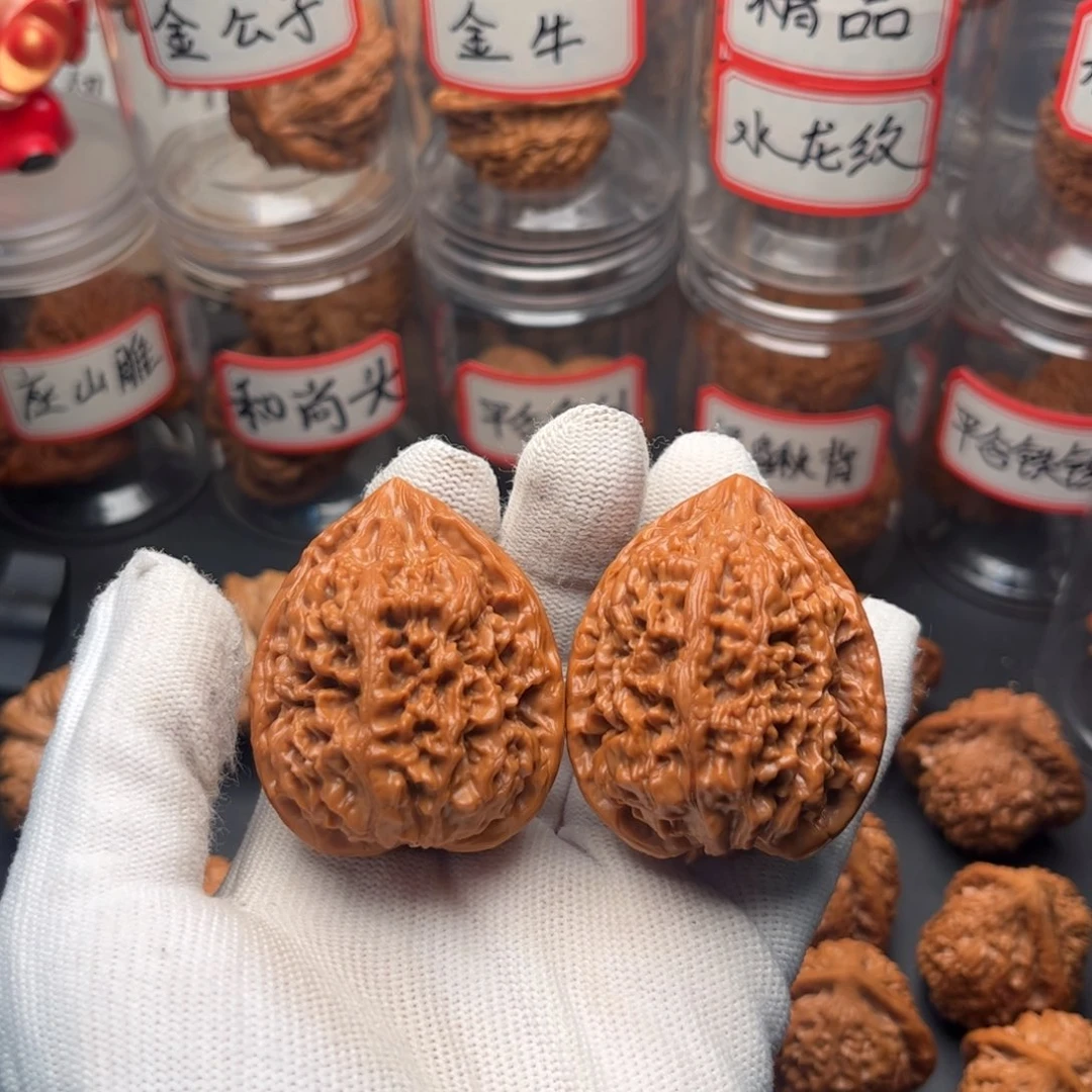 把件文玩核桃41三角桩凤凰台