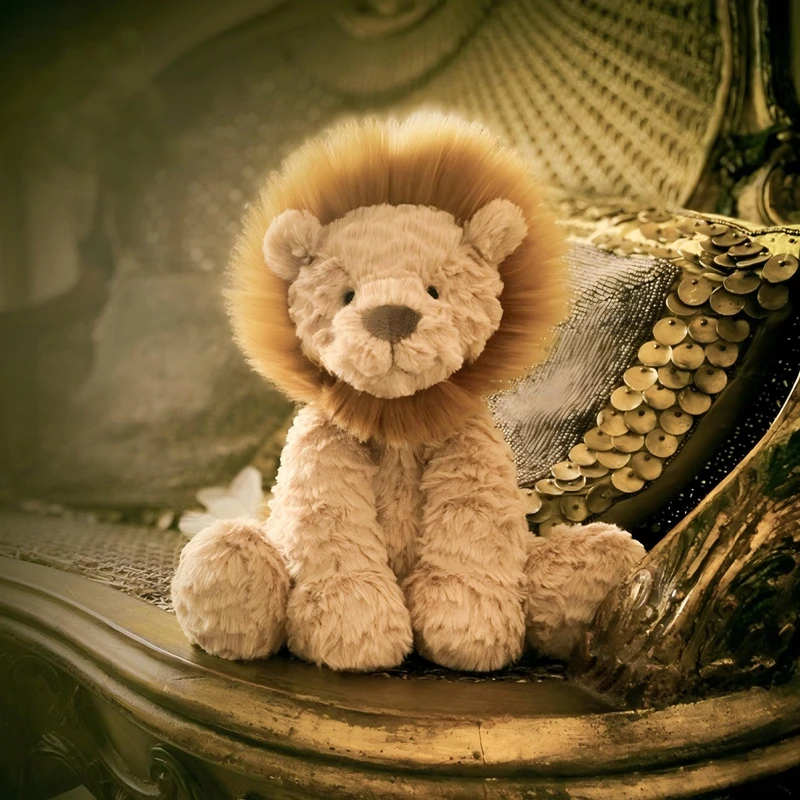 英国正版生日礼物毛狮子柔软毛绒公仔陪伴宝宝玩具可爱玩偶送礼