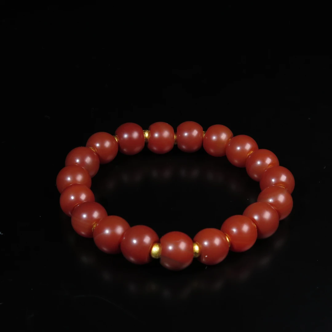 民国玛瑙手串/MZ032339/玛瑙/民族文物