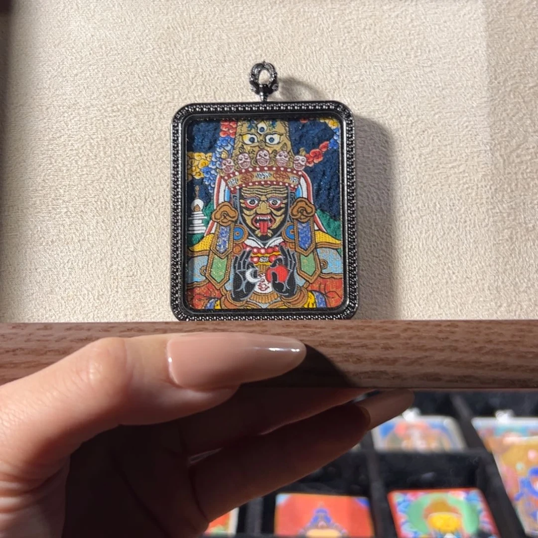 玻璃扎基拉姆4✖️5纯手绘