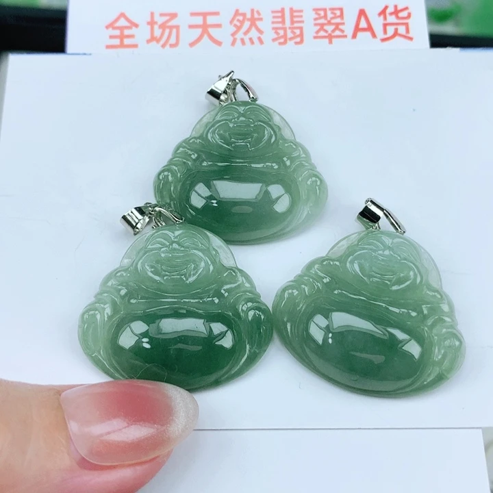 翡翠未镶嵌颈饰多样性发其1