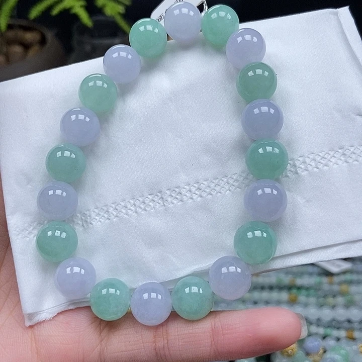 翡翠挂件未镶嵌黄****）珠链