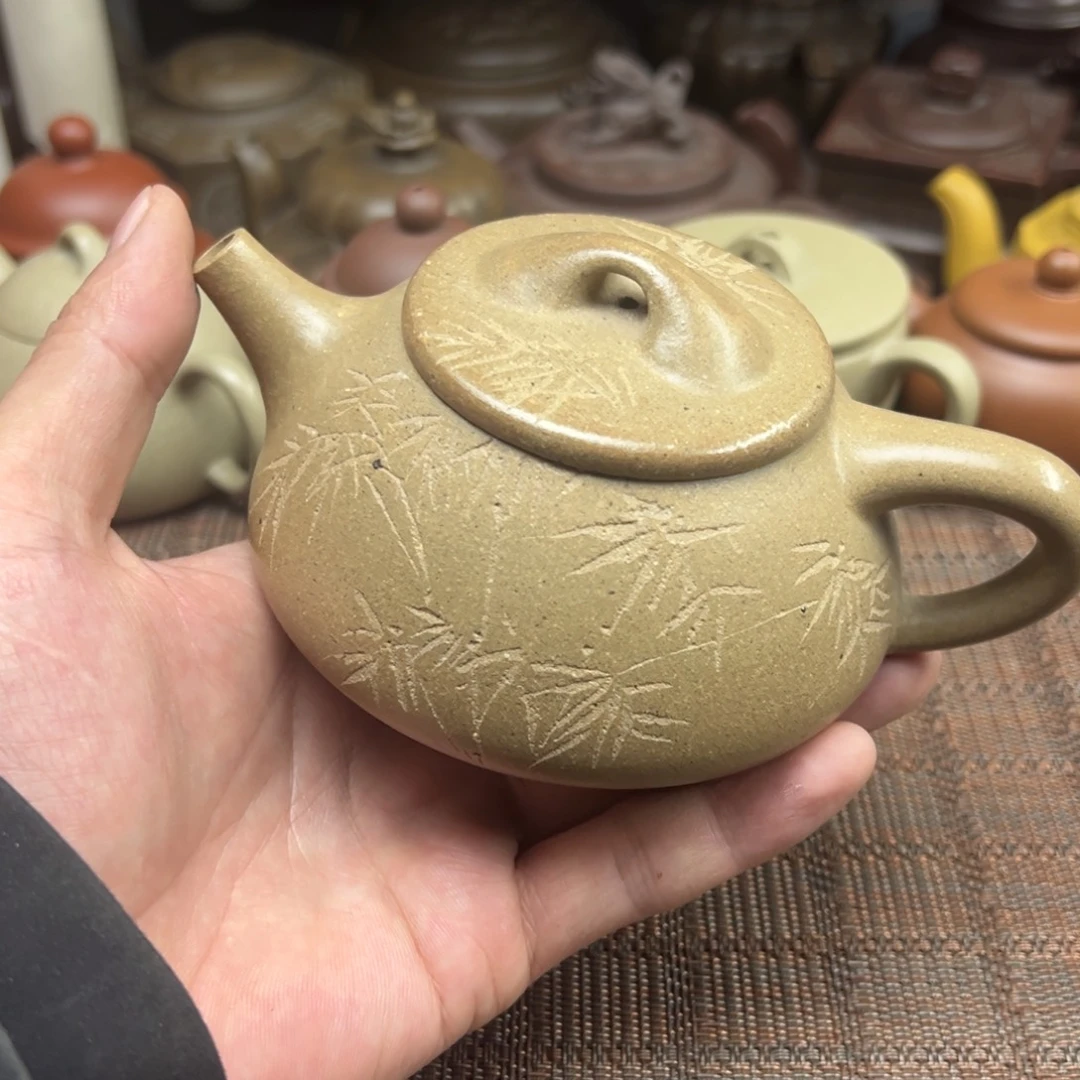 茶壶紫砂宜兴原矿紫砂壶240毫升容量