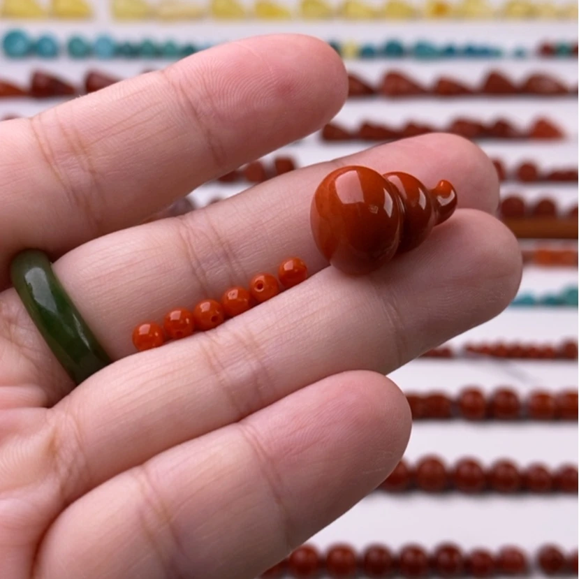 【闪购商品】南红玛瑙配饰未镶嵌浅**曦