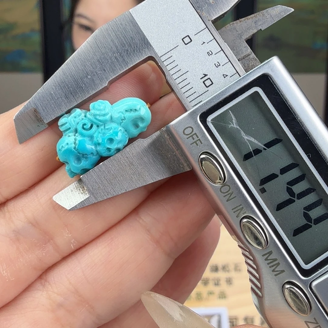 未镶嵌绿松石珠宝奇石