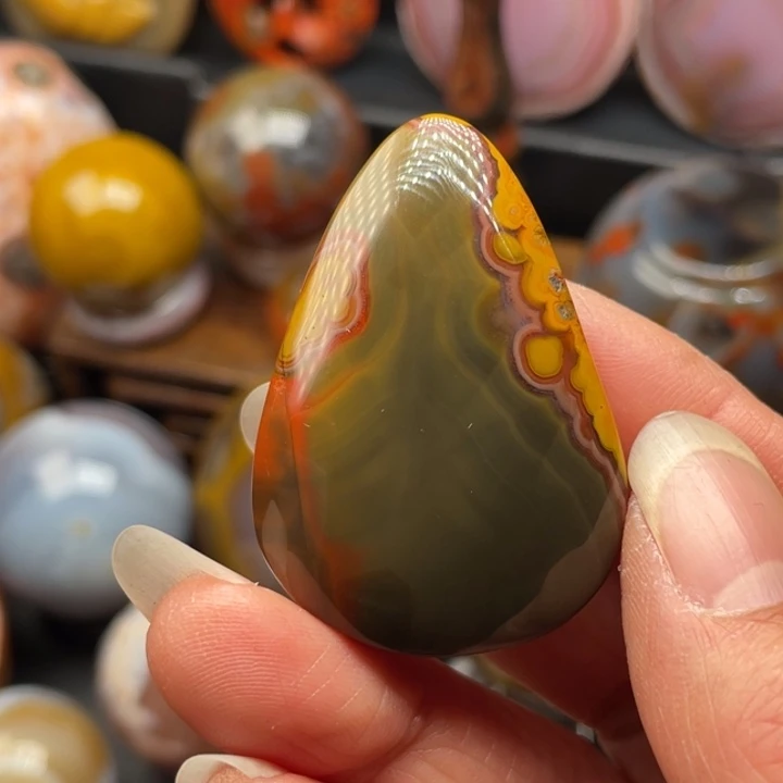 玛瑙/玉髓未镶嵌颈饰