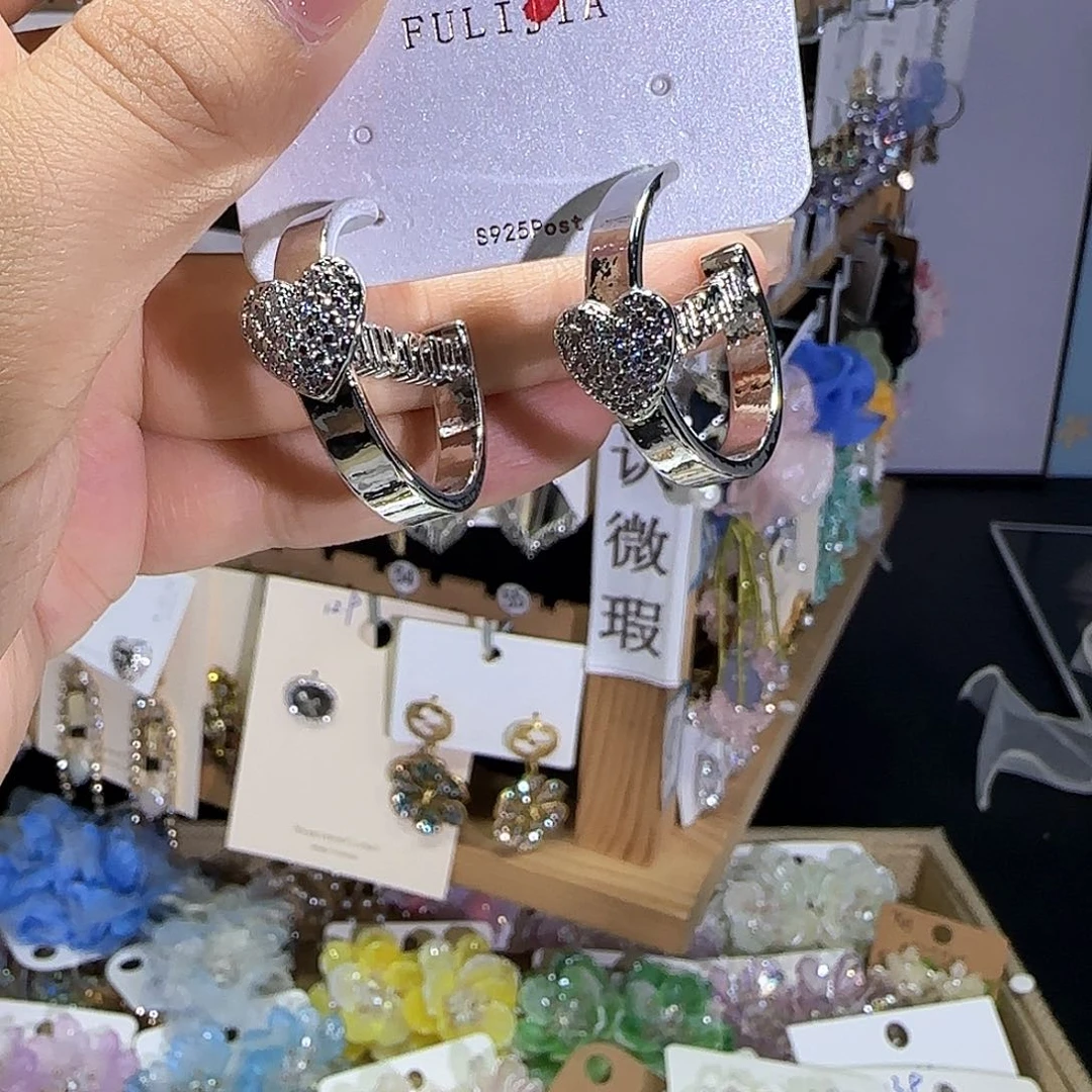 铁合金琉璃合金耳饰