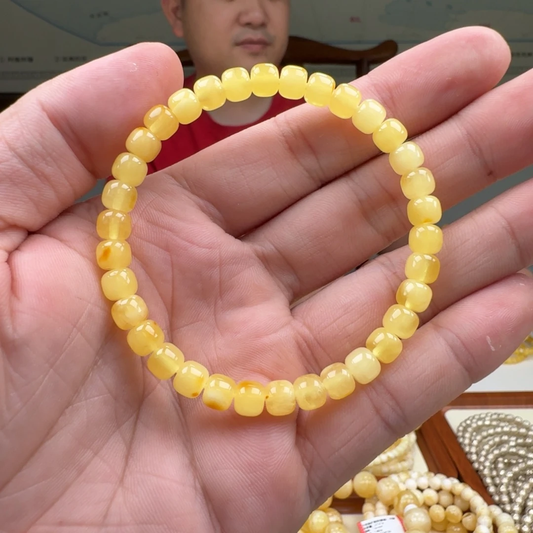 手链琥珀未镶嵌6.5