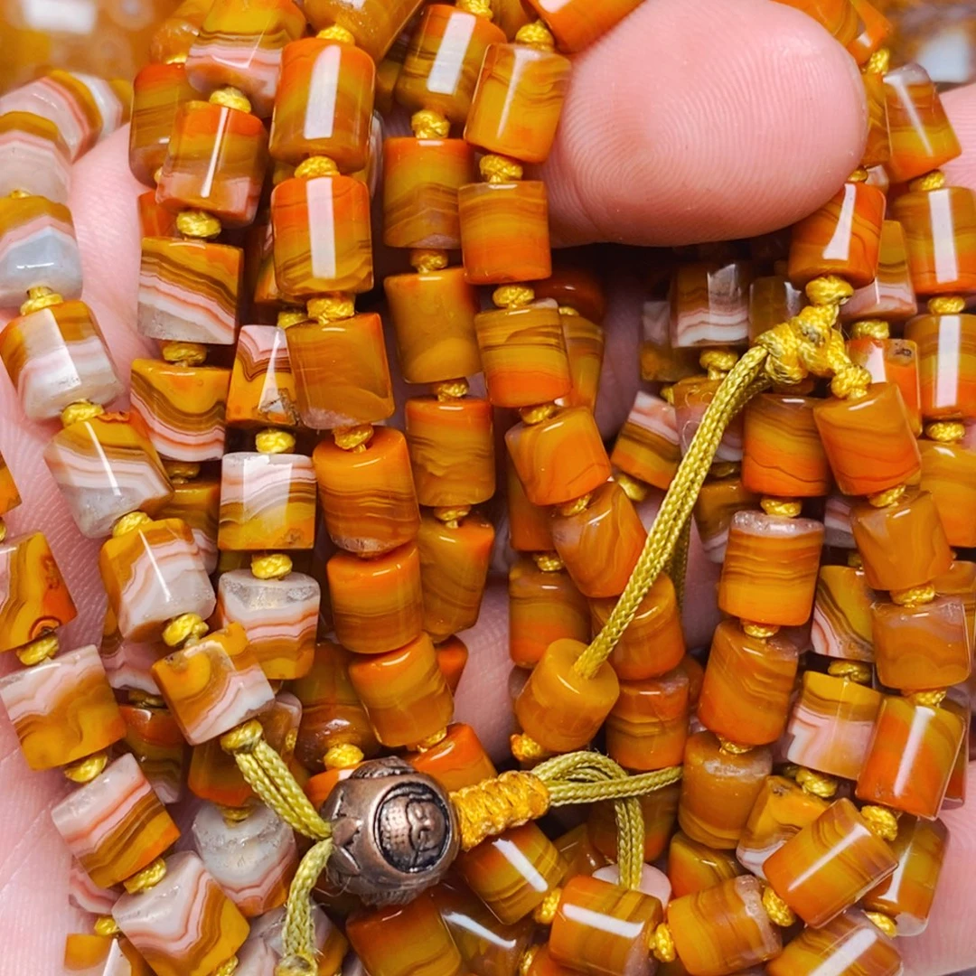 天***山玛瑙/玉髓未镶嵌颈饰