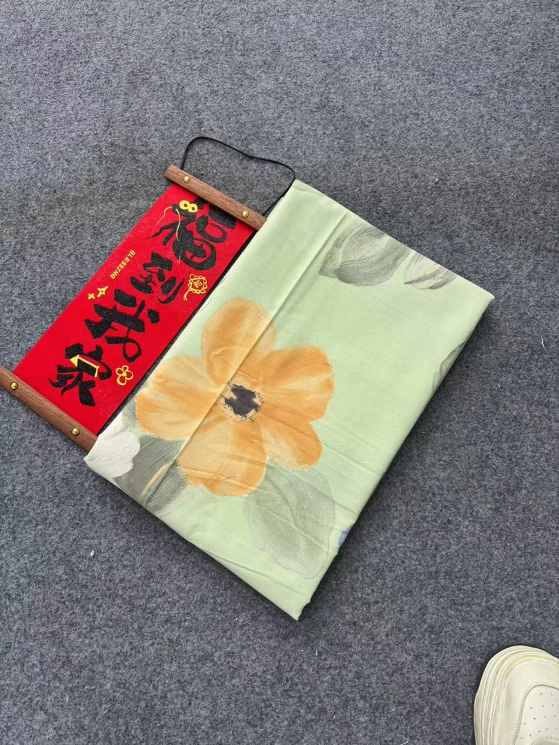 【单人床单】春韵 斜纹棉  加厚加大尺235*140布床印花