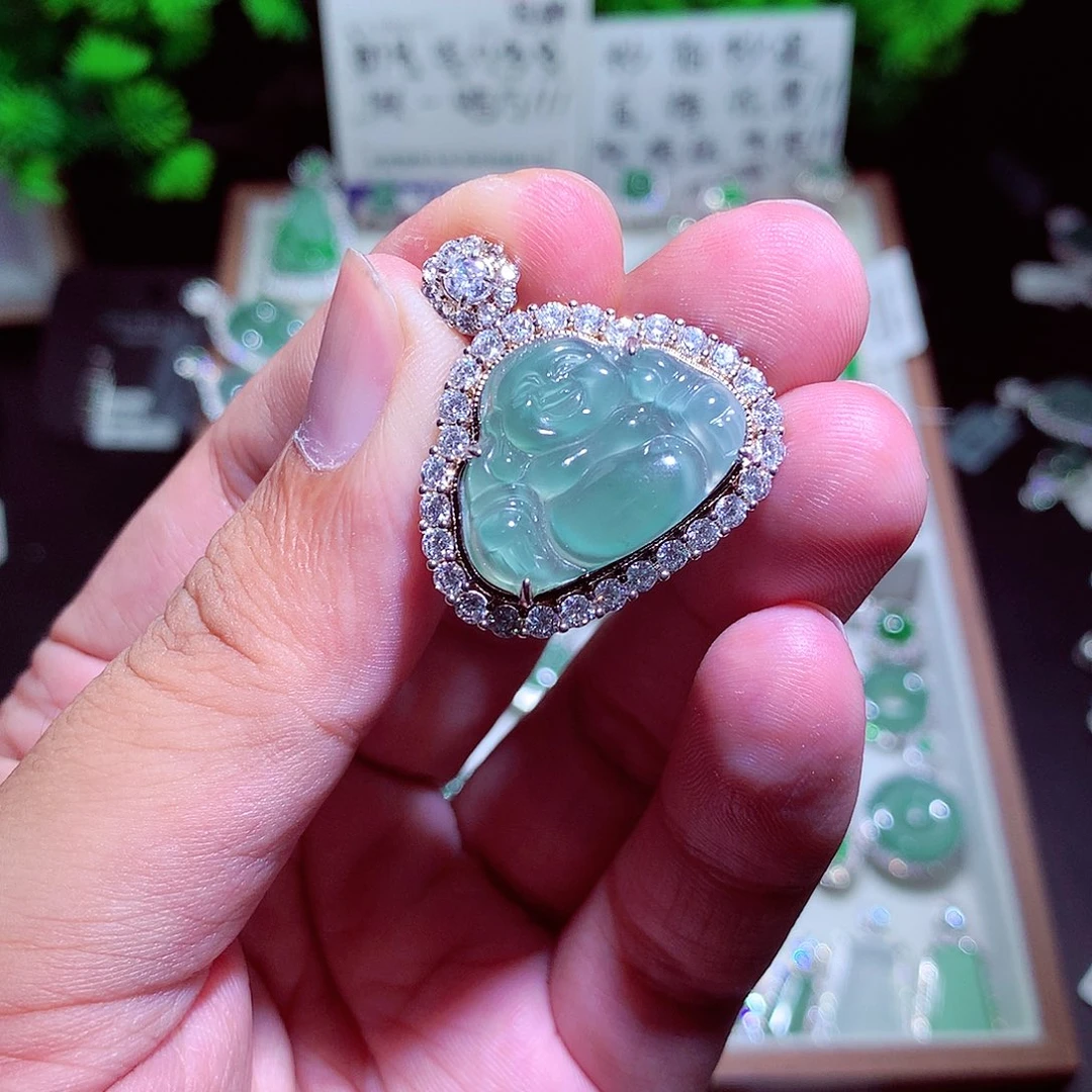 颈饰未镶嵌翡翠翡翠