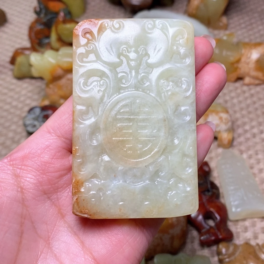 白玉菩提吊坠白玉菩提白玉菩提摆件