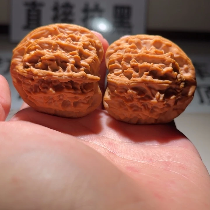 吊坠文玩核桃天地狮子头 42