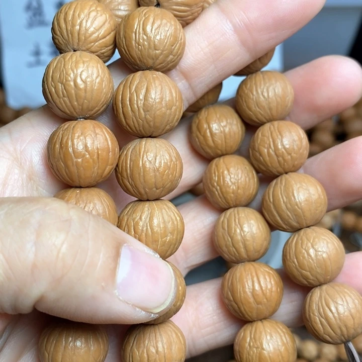 手串猴头核桃聚宝盆微瑕两条