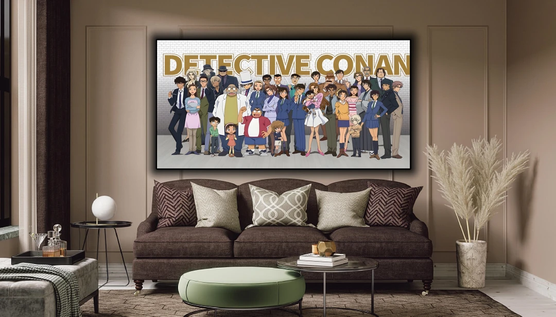 定制专用！动漫装饰画卧室客厅宿舍背景墙动漫高清墙面PVC