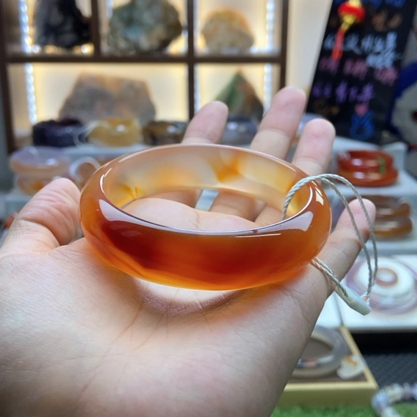 【闪购商品】手镯玛瑙/玉髓合金
