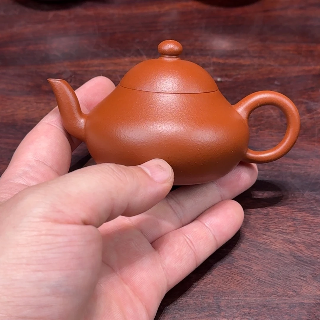 茶壶紫砂黎明即起朱泥