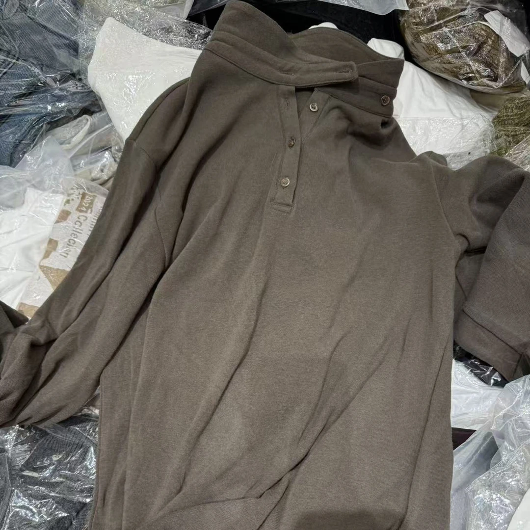 小众设计半高领打底 2605