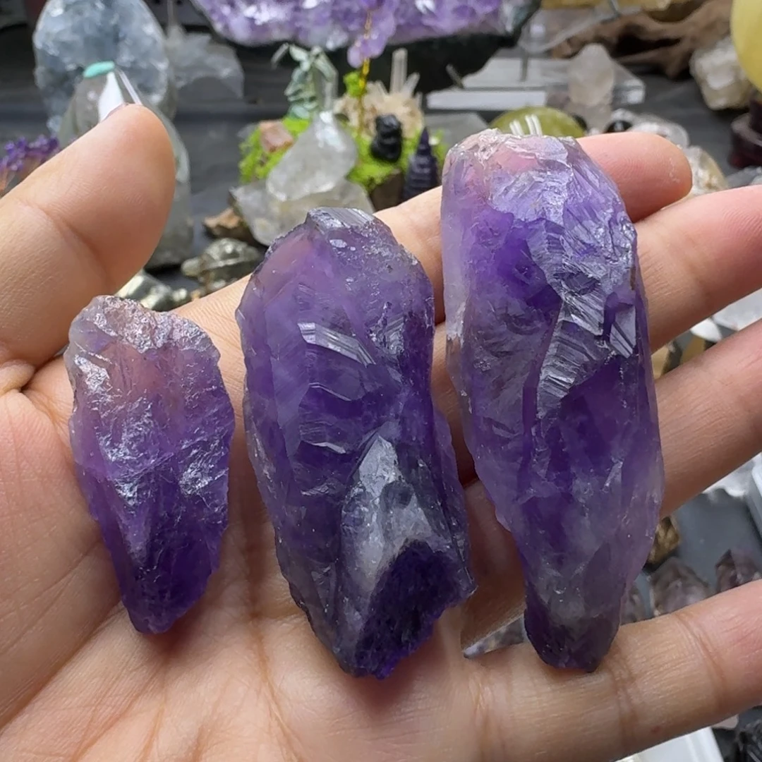 紫晶放漏青货的价格