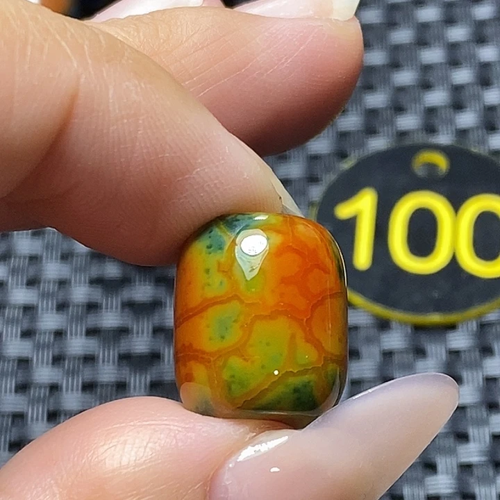 清***哥玛瑙/玉髓未镶嵌颈饰