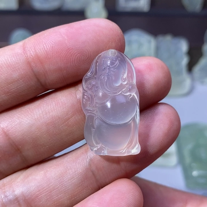 岫玉未镶嵌吊坠吊坠