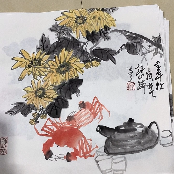 国画手写手绘作品170