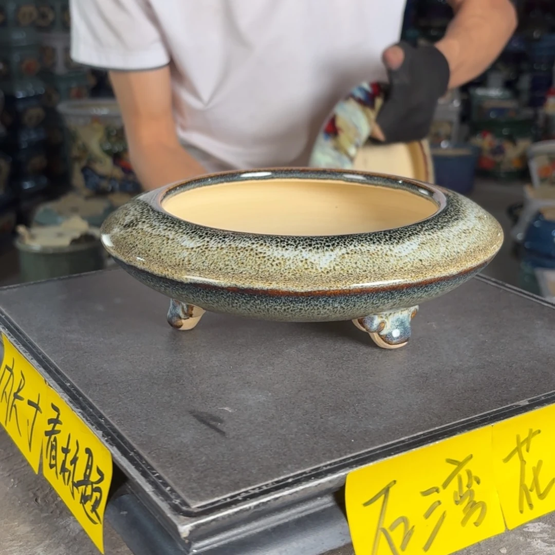 一风堂石湾花盆 内16*3