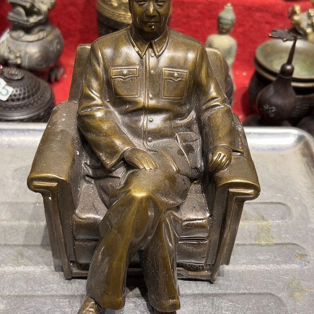 黄铜摆件，文房摆件