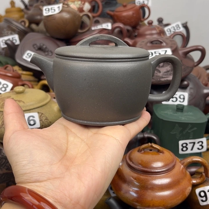 紫砂茶壶口磕碰了