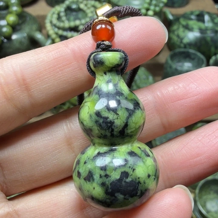 蛇纹石玉未镶嵌药王石产品