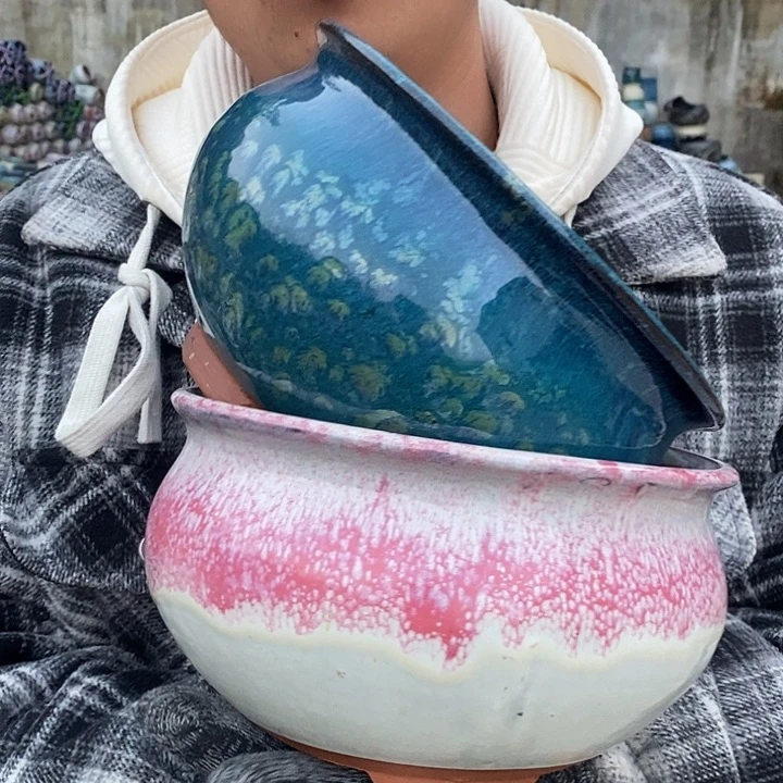 红陶正品高13口20